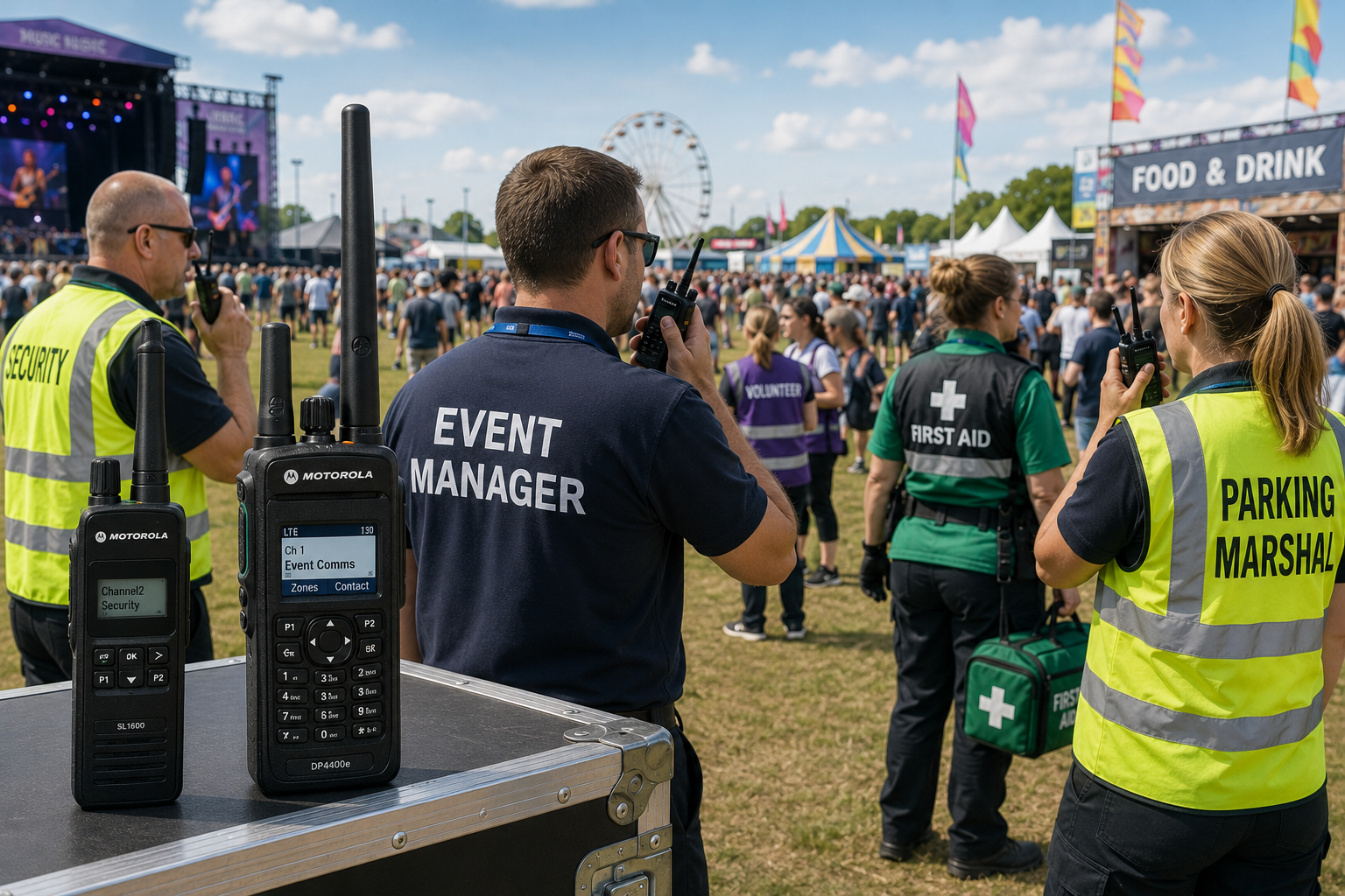 Festival operations in full swing