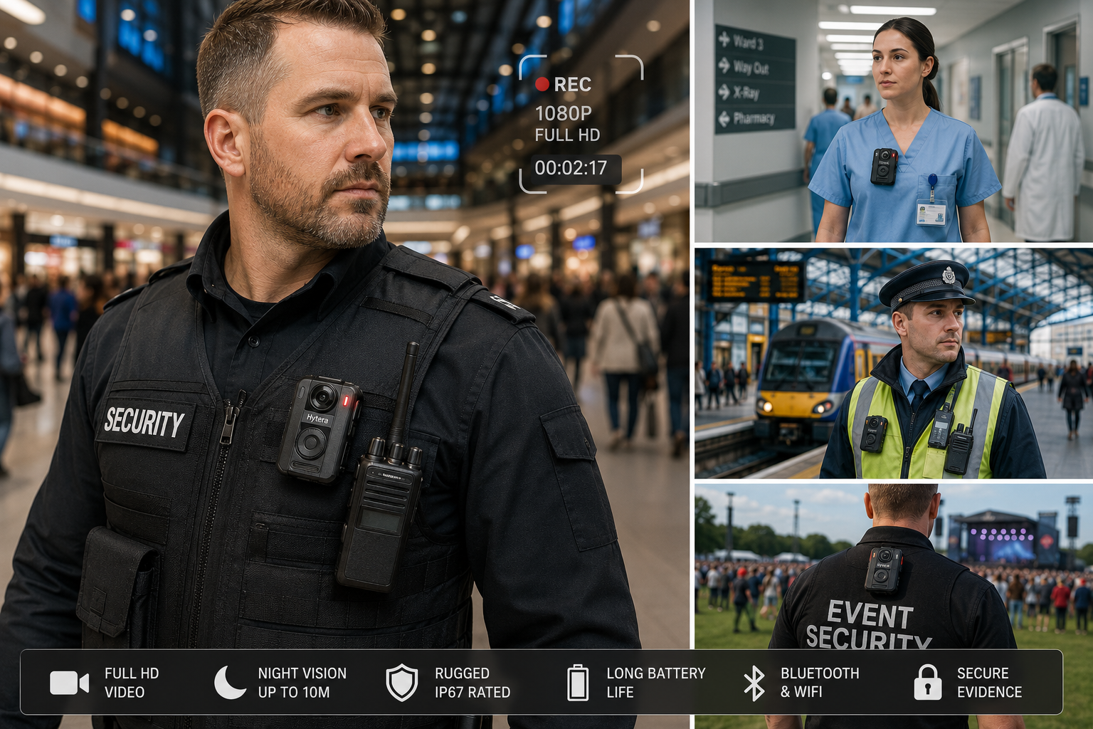 Hytera Body Worn Cameras