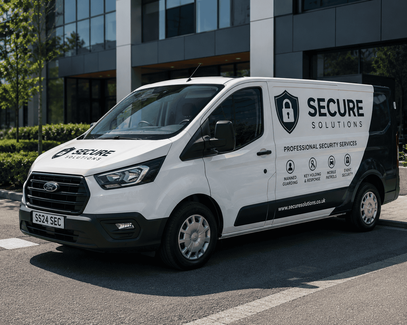 Security Company van Security Company van