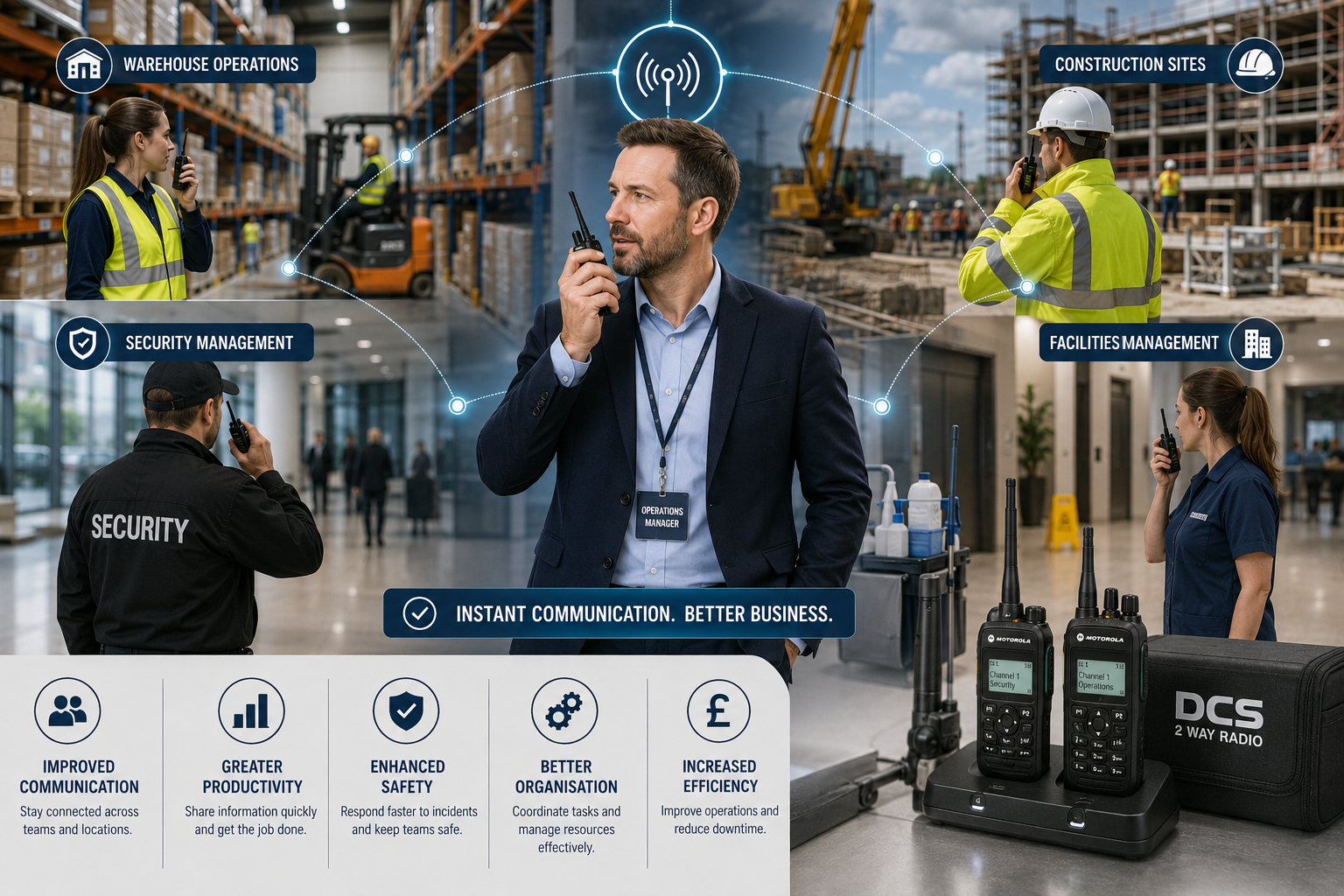 Two-Way Radios Can Improve Your Business