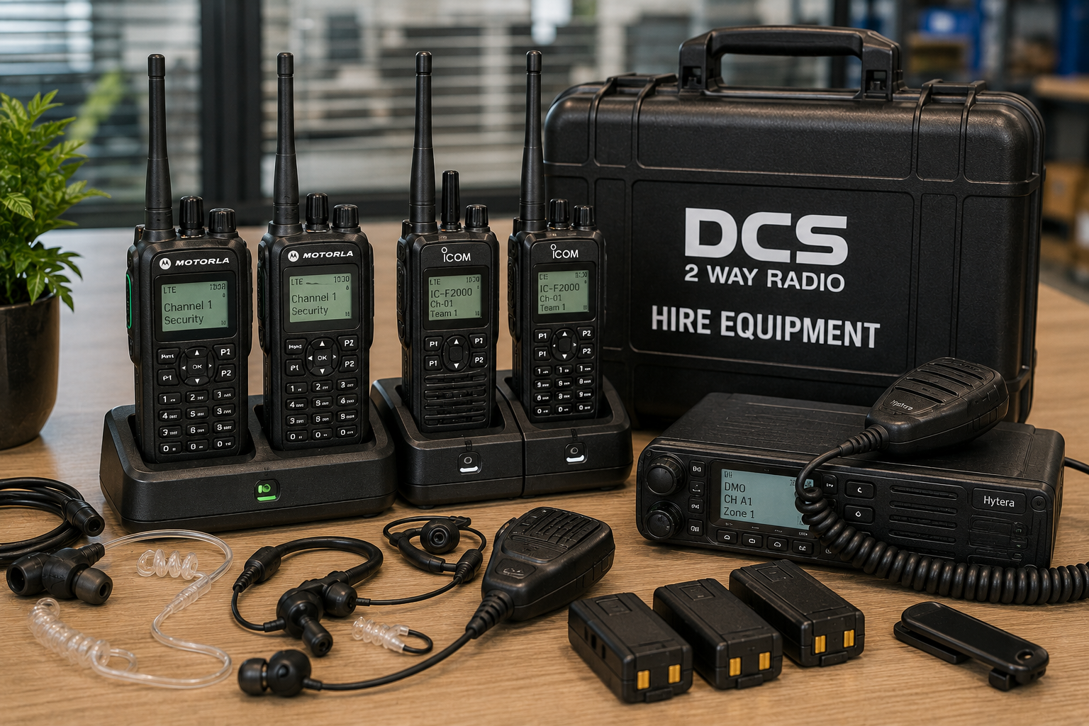 Why Hire Two Way Radio Equipment